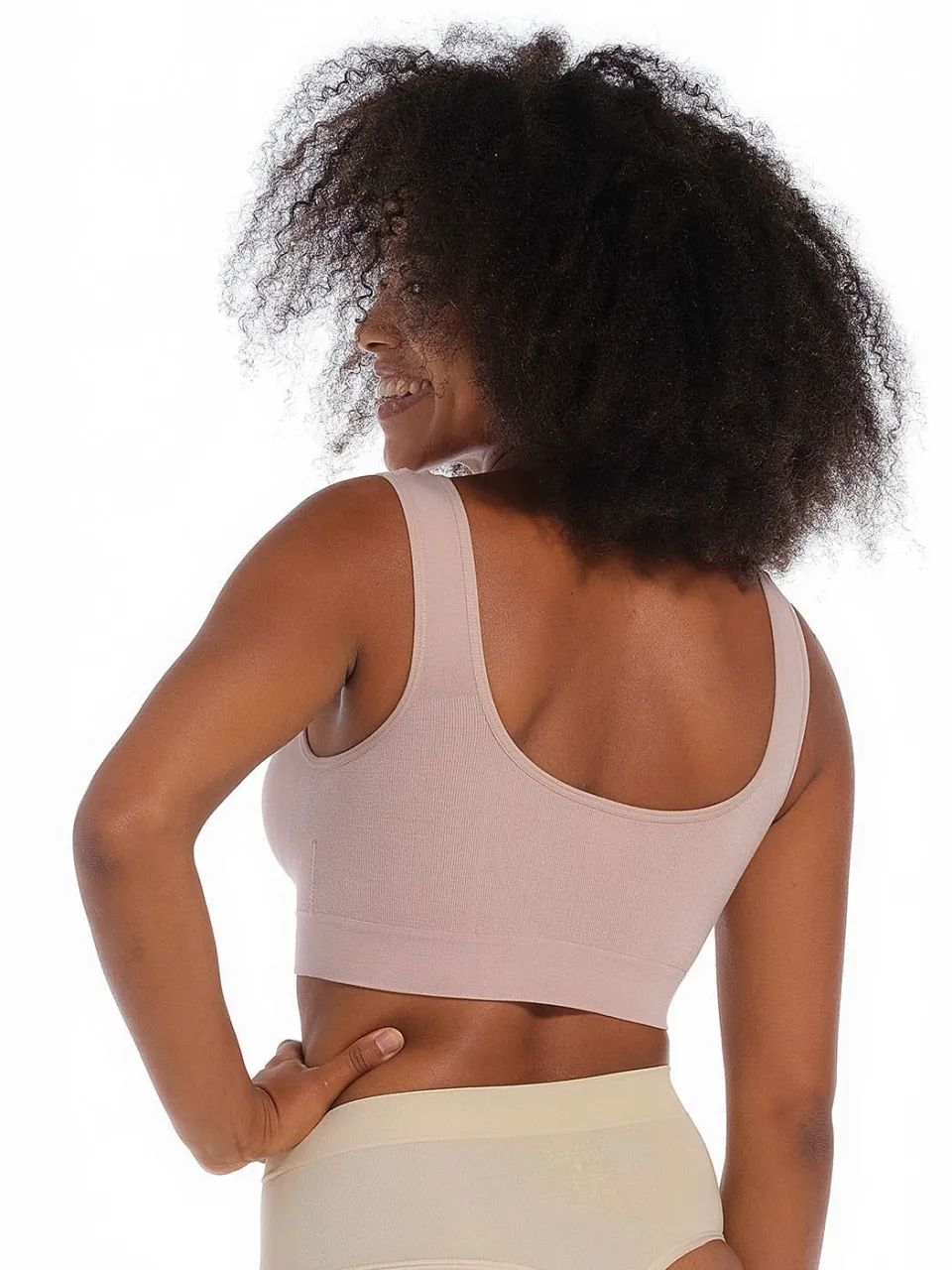 MAGIC Bodyfashion Comfort Bra bh top lichtroze, foto 4