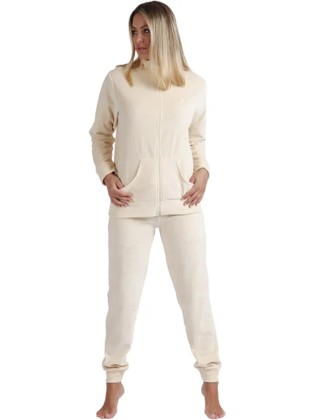 Admas Soft Home loungewear pyjamaset beige