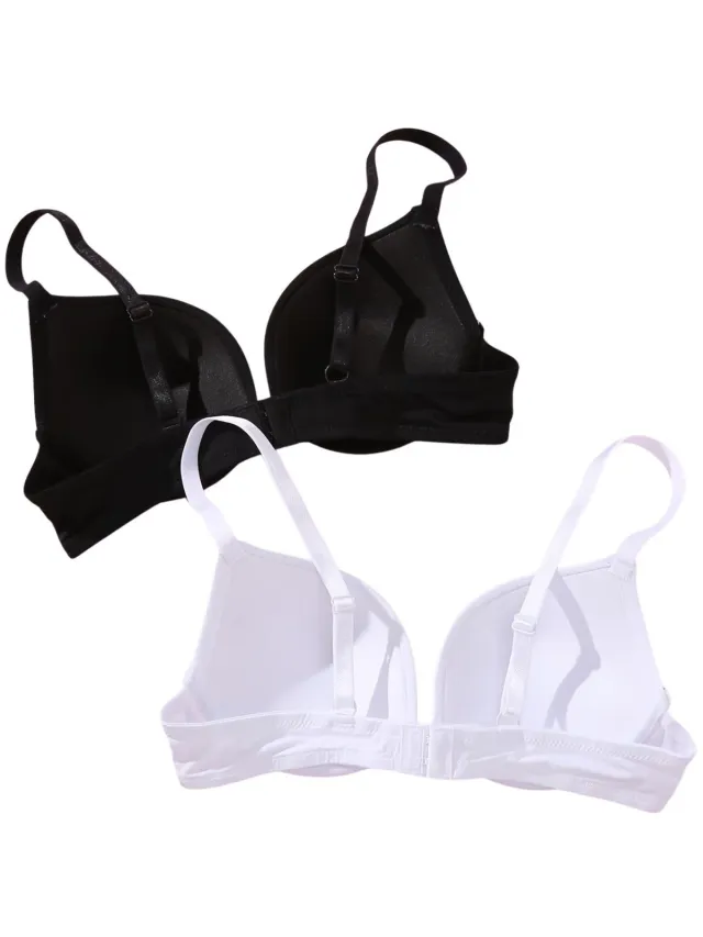 Currero BH Zonder Beugel - Strapless - Zonder Bandjes - Met Voorsluiting - Push-up Bh's - Comfort Beha - Comfortabel - Grote Sluiting - Veelkleurig - Cupmaat