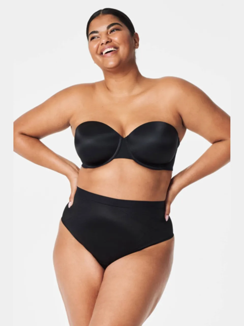 SPANX SPANXshape™ Invisible medium corrigerende string zwart