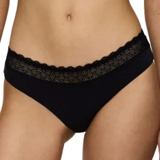 Triumph Feel Of Modal tai knickers zwart Zwart,Wit,Beige
