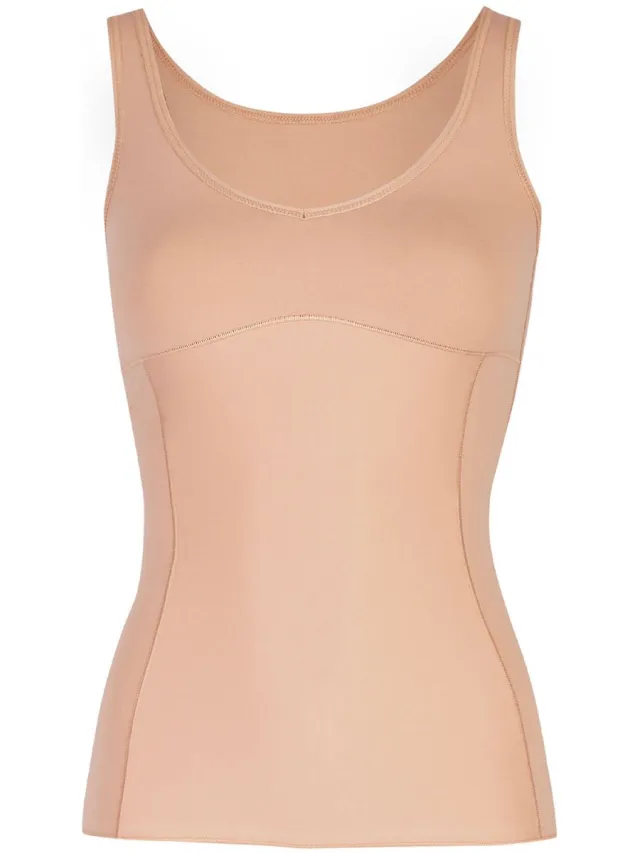 Nina von C. Nina von C corrigerend hemd - Katoen - 46 - Beige