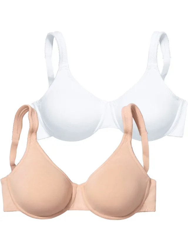 Minimizer-beha set wit en beige, foto 2