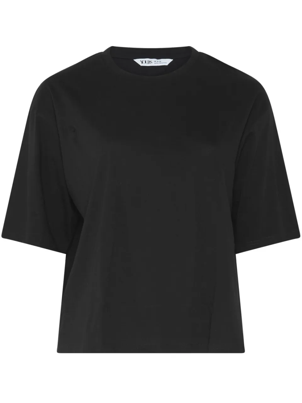 Yours Zwart Katoenen Slaaptshirt-48, foto 3