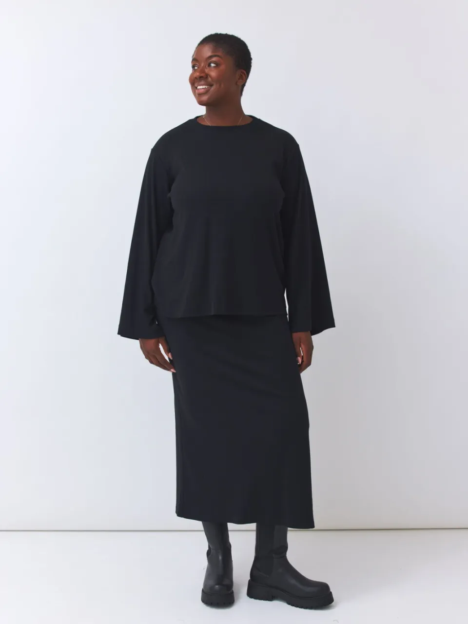 Baìge the Label dames vegan Rok Bea Zwart