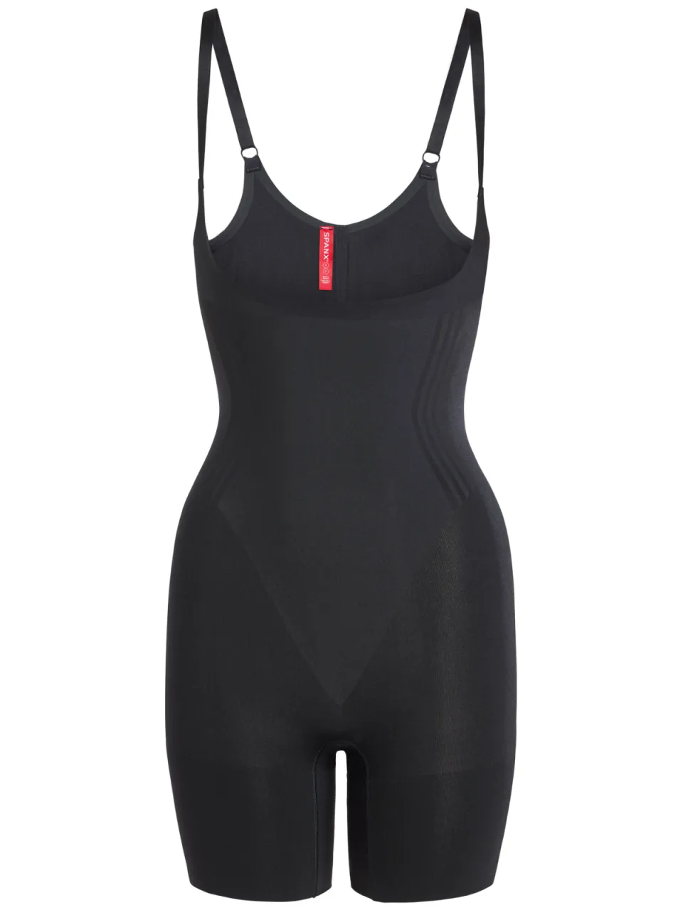 SPANX SPANXsculpt™ GoFigure seamless sterk corrigerende bodysuit Open Bust Mid Thigh zwart, foto 2