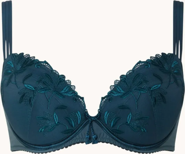 Aubade Lovess plunge beugel bh met uitneembare push-up - Groen