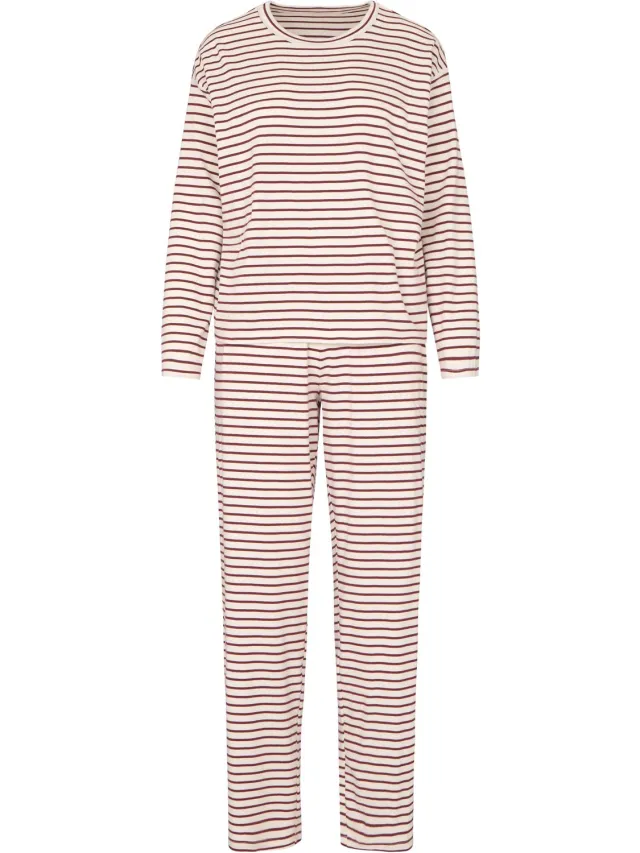 Hunkemöller Pyjamaset Cotton Jersey Rood