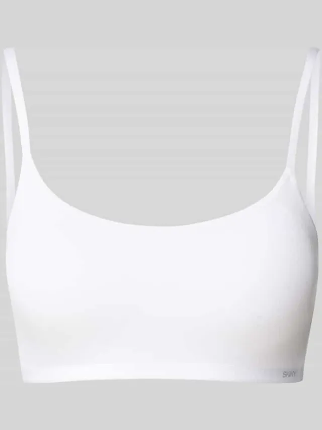 SKINY Bralette met verstelbare bandjes en haakjessluiting Wit