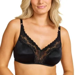 Damella Vera Soft Bra zwart Zwart,Wit,Beige