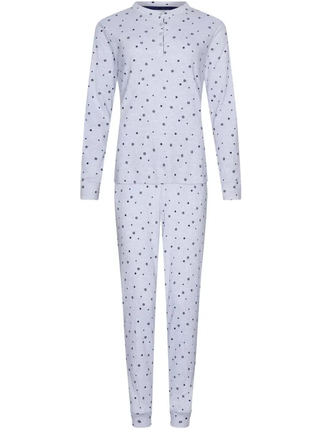 Rebelle Silver Frost - Pyjama - Katoen/Polyester - Grijs