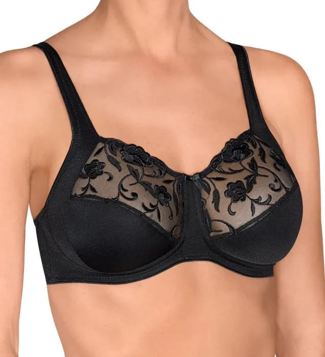 Felina Moments Bh zonder Beugel 0000319 004 Black - maat EU 75D / FR Zwart