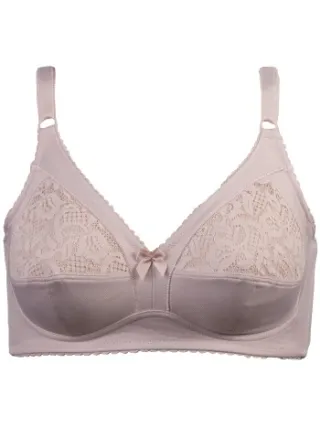 Damella Classic Soft Bra beige Zwart,Wit,Beige,Roze