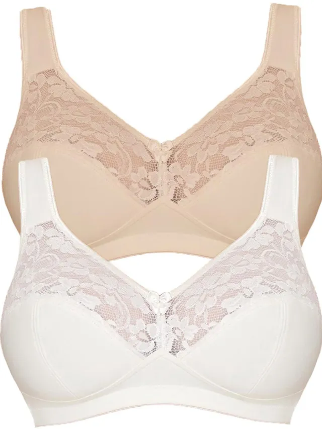 Susa BH zonder beugel-90B-Champagne/Beige