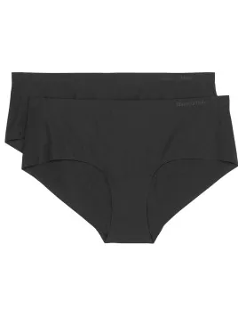 Marc O'Polo Elastic Panty slipje Beige,Zwart