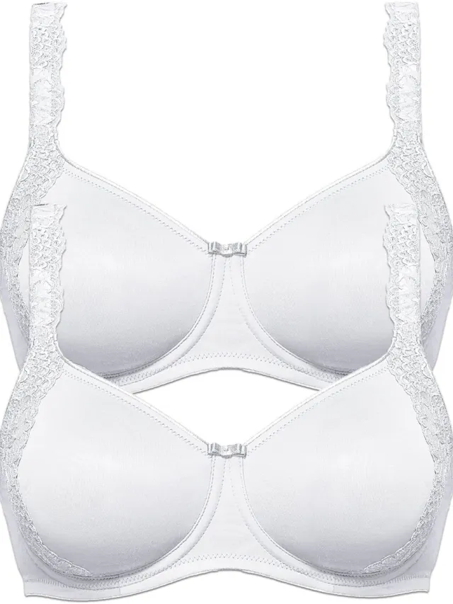 Susa 2-pack minimizer-BH met beugel London wit wit