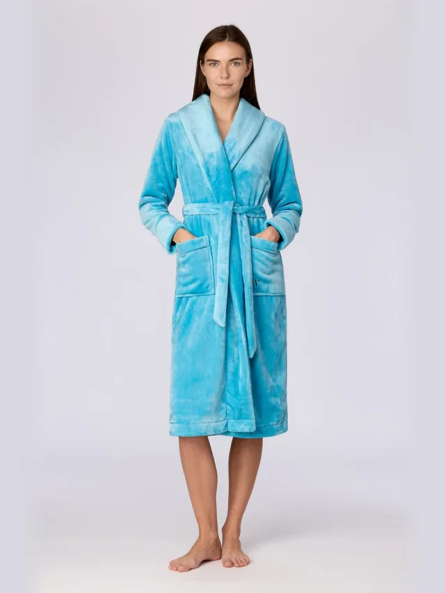Woody Dames kamerjas blauw