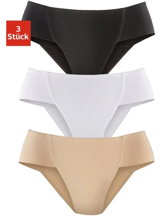correctieslip zwart, wit en beige, foto 2