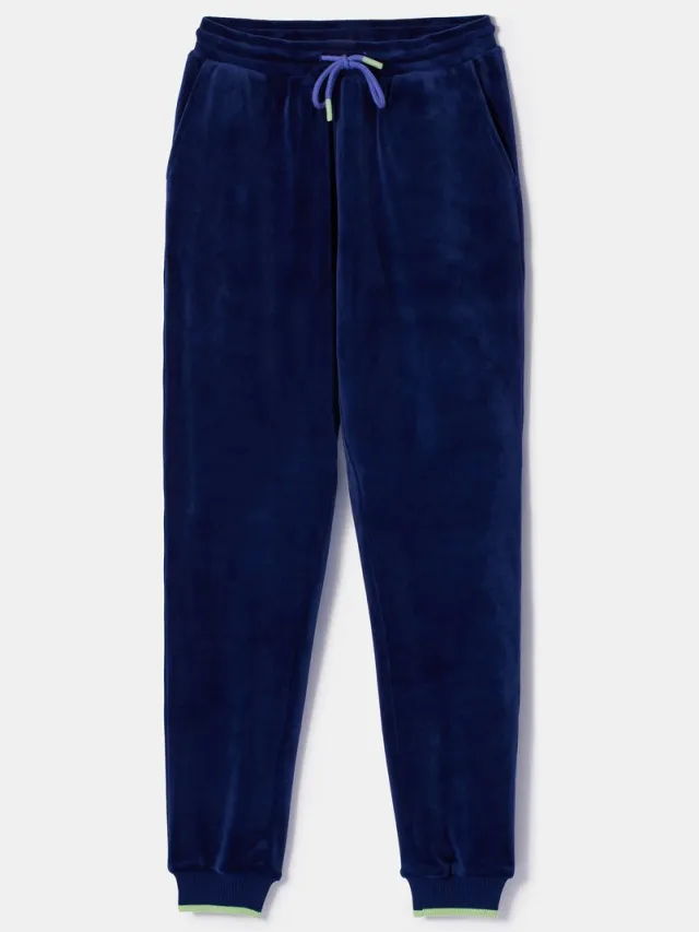 Woody 252-10-YPE-V/897-pyjama-3j donkerblauw