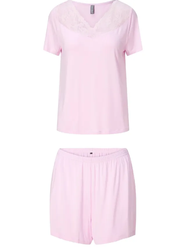 LingaDore Shortama set rosé, foto 2