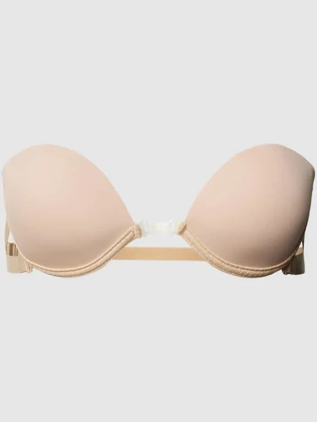 MAGIC Bodyfashion Beha die op verschillende manieren te dragen is, model 'MULTIWAY' Beige