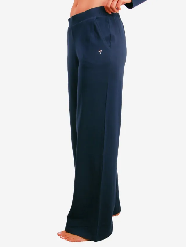 Joop! Pyjamahose Cosy blauw