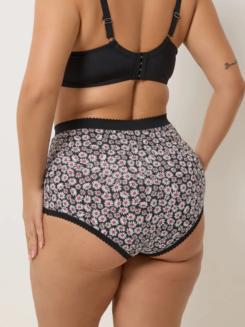 Yours 5Pack Roze Maxislips Met Madeliefjesprint-48, foto 4