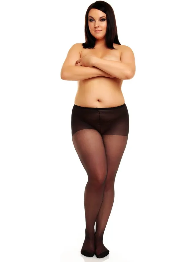 Glamory Amore - Panty met naad - 20 den - zwart