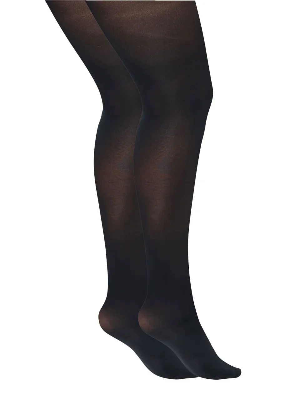 Yours 2Pack Zwarte 80 Denier Panty'ssize 44-48, foto 3