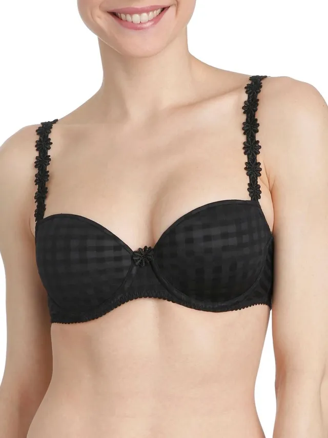 Marie Jo Avero Voorgevormde Balconette Bh 0100419 Zwart - maat EU 90D / FR