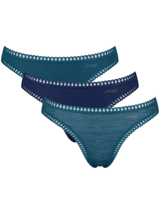 Sloggi GO strings petrol (3-pack), foto 2
