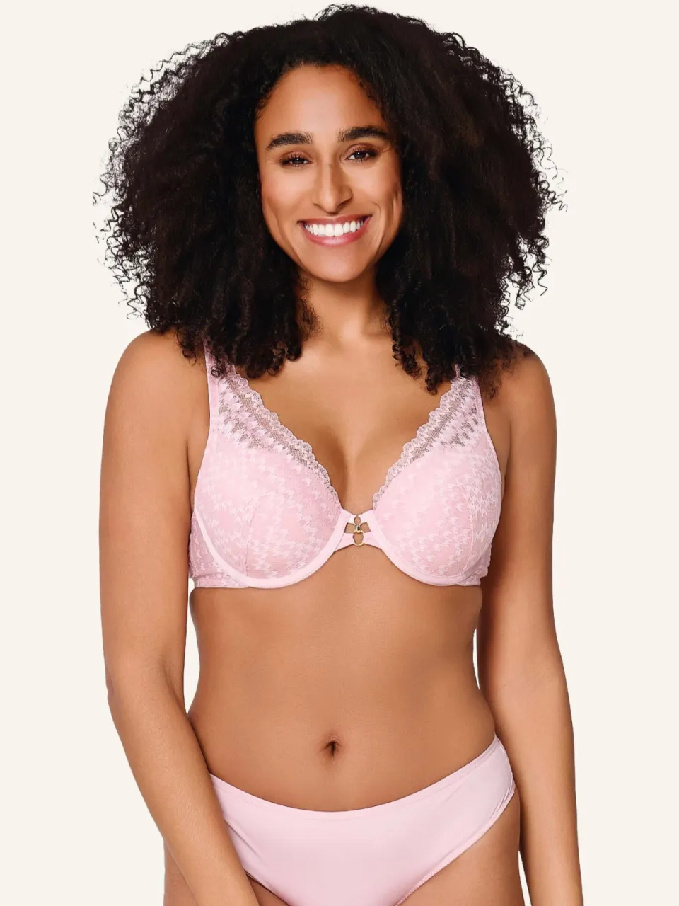 Lingadore Triangel BH Voorgevormd Roze