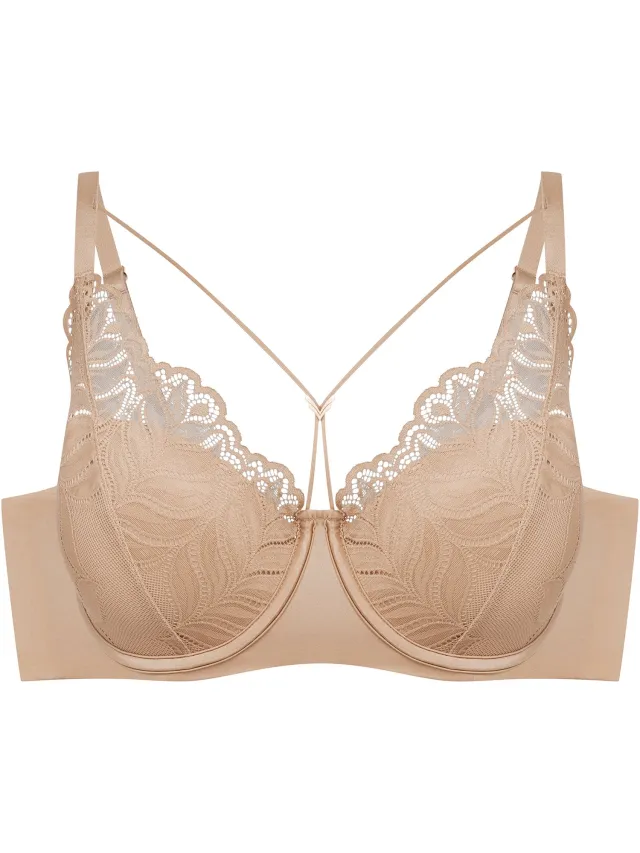 ESOTIQ Korin - Voorgevormde beha - Beige - Kant
