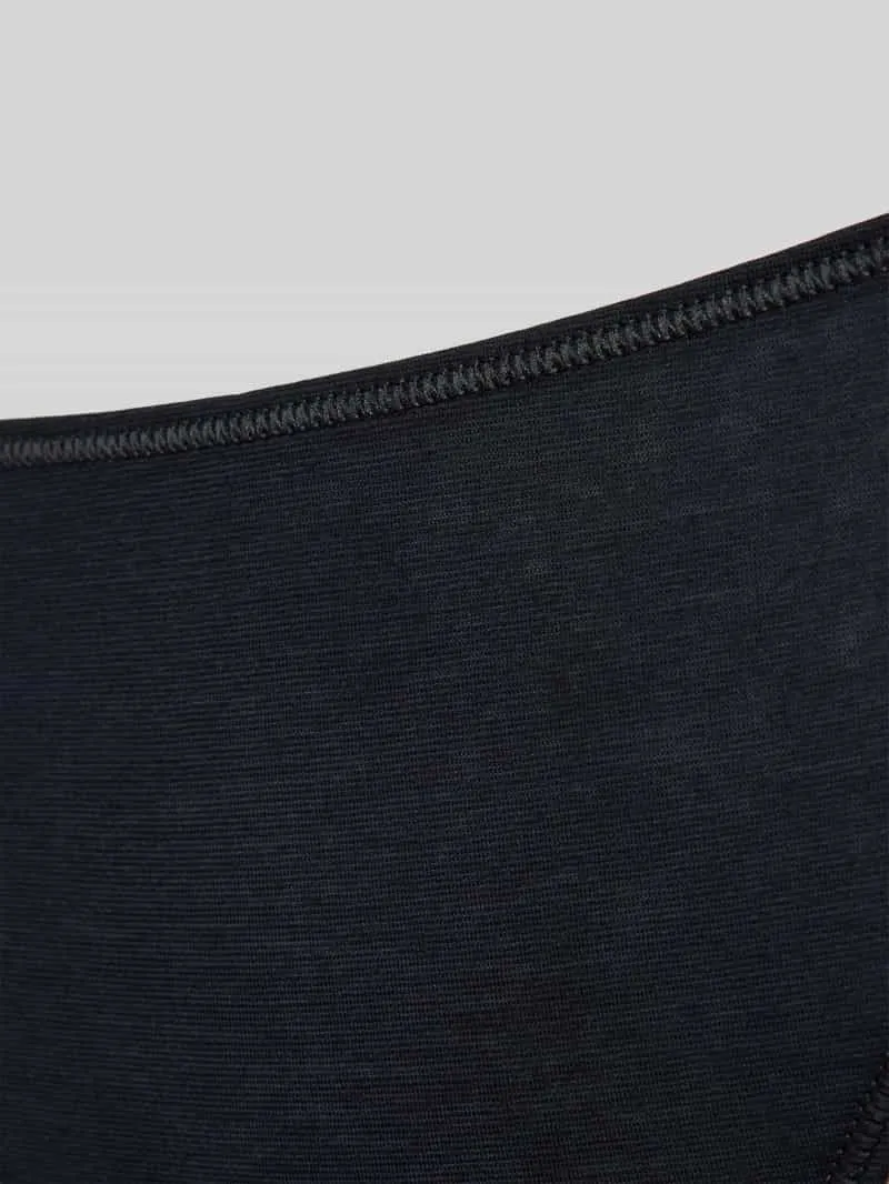 Hanro Slip met omzoomde boorden zwart, foto 3
