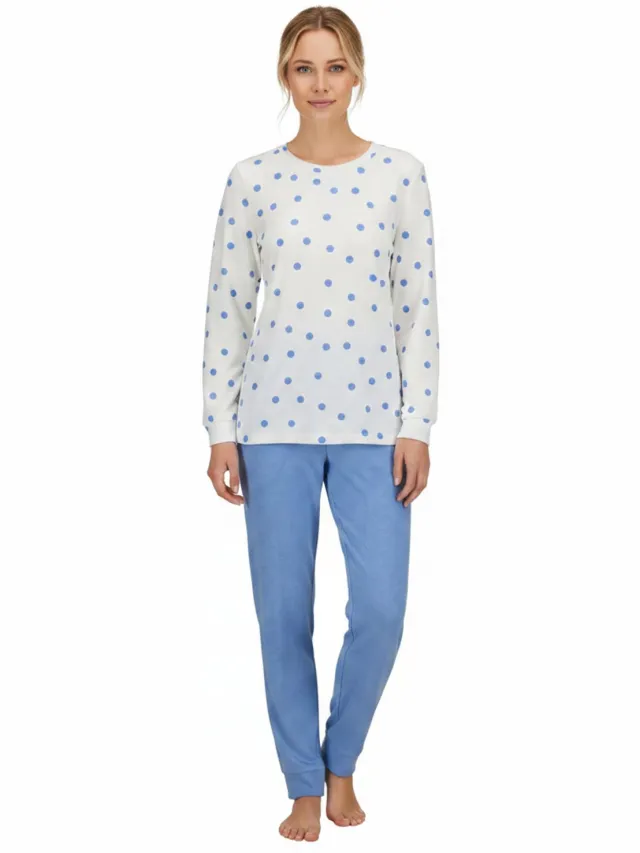 Ringella badstof Pyjama 6518212 130 Champagner motief