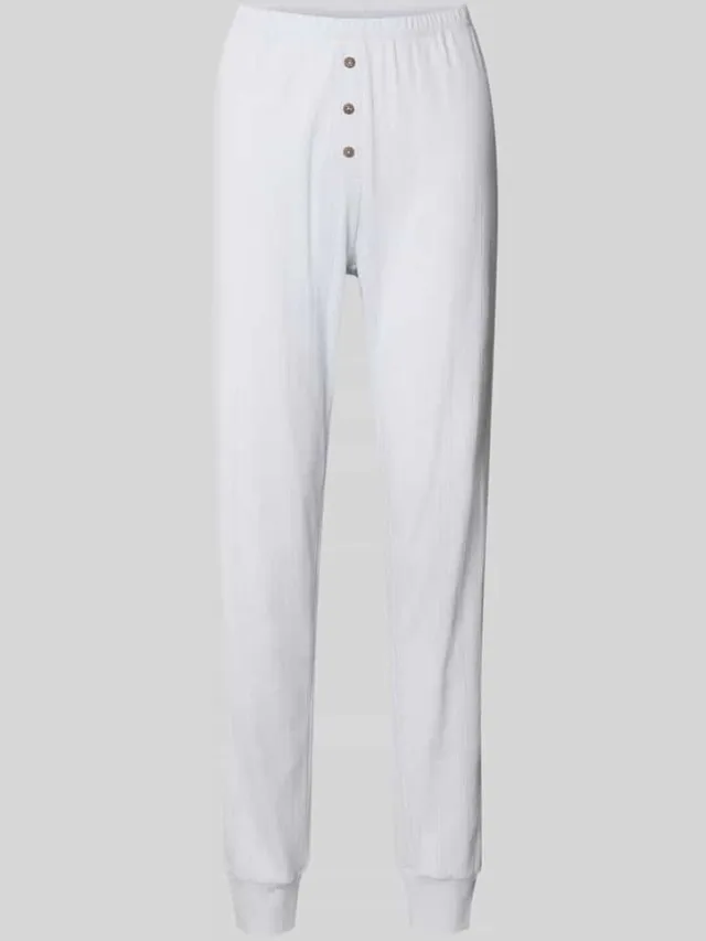 CCDK Copenhagen Pyjamabroek met elastische band, model 'Charlotte' Lichtblauw