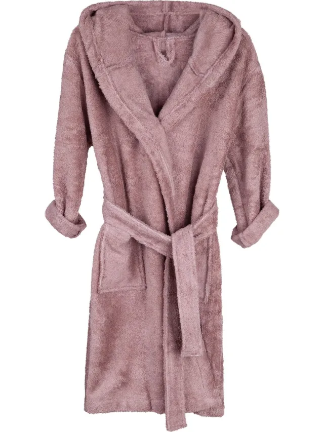 Timboo Badjas voor volwassenen - Mellow Mauve Paars