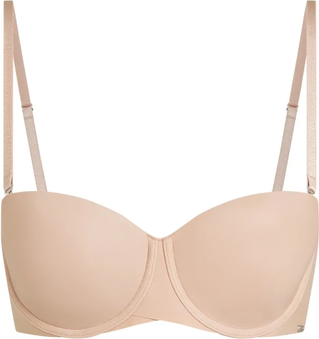 Hunkemöller Dames Lingerie Voorgevormde strapless beugel bh Jane - Beige
