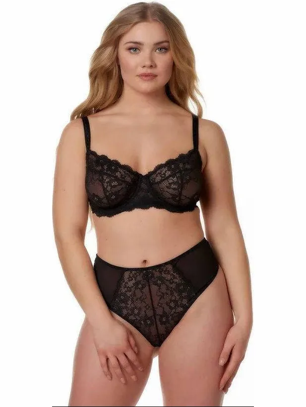 After Eden Bo high waist string zwart, foto 4