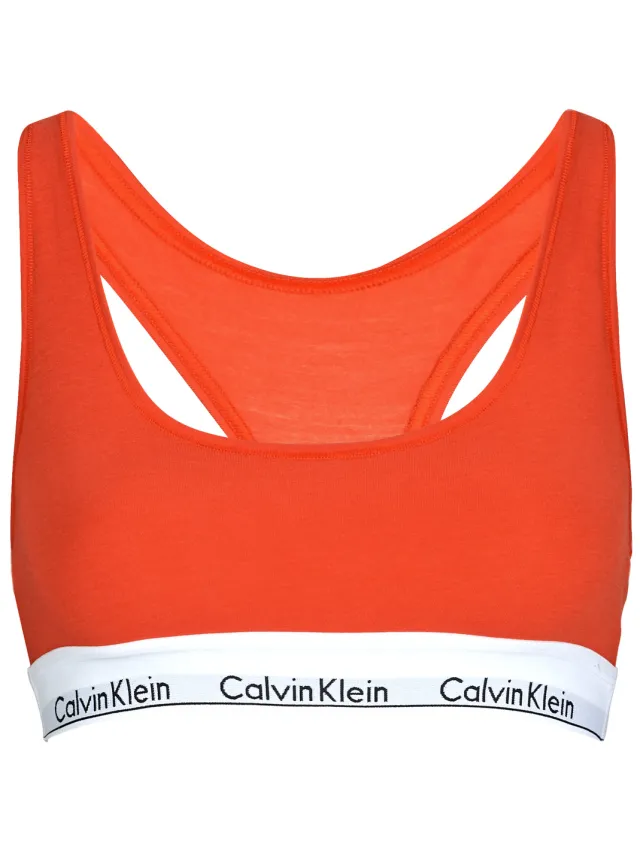 Calvin Klein Bralette Calvin Klein Jeans UNLINED BRALETTE Rood