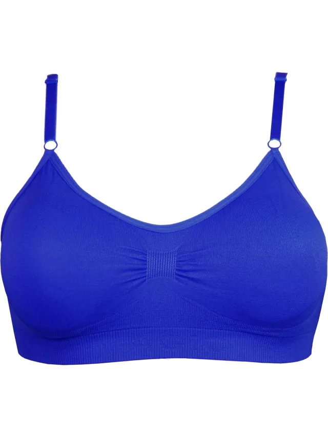 MAGIC Bodyfashion Comfort Bra with Spaghetti Straps Cobalt Vrouwen