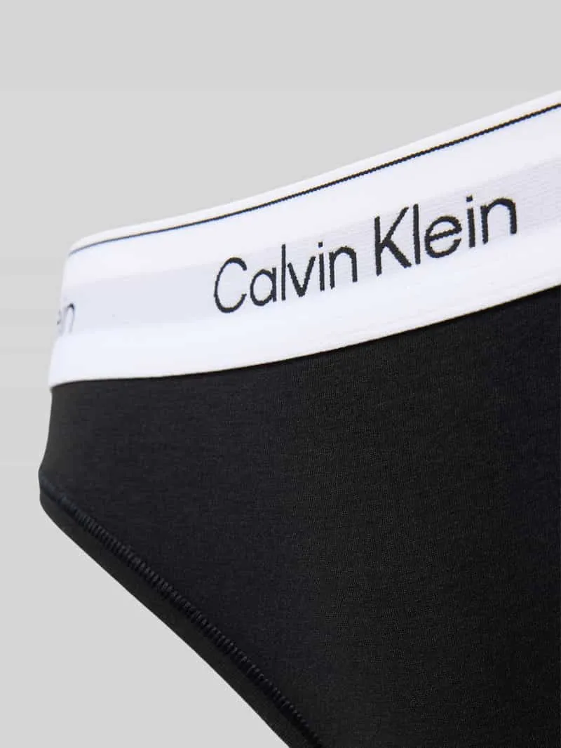 Calvin Klein Slip van katoenmix zwart, foto 3