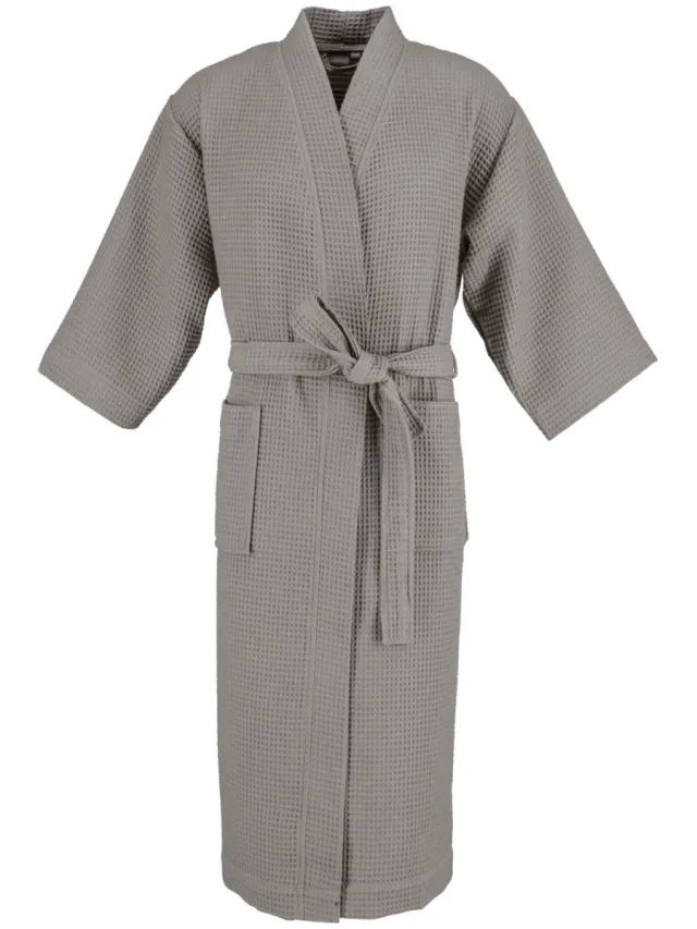 ERWIN M. Badjas Mino; Kledingmaat 2XL/3XL; taupe