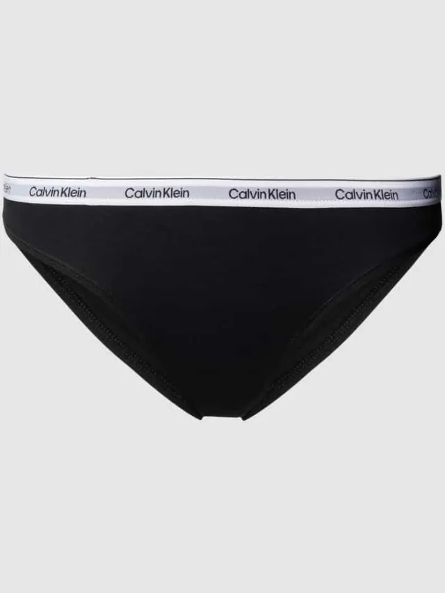 Calvin Klein Slip in effen design zwart, foto 2