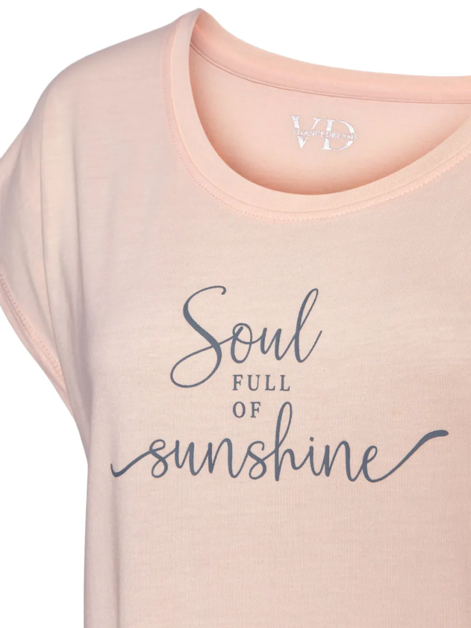 Vivance Dreams nachthemd abrikoos apricot