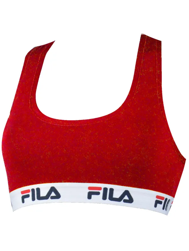 Fila Bustier Zonder Vulling Katoen Rood