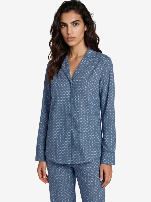 Triumph Pyjama Red Label Boyfriend Fit SEA BLUE LIGHT COMBINATION