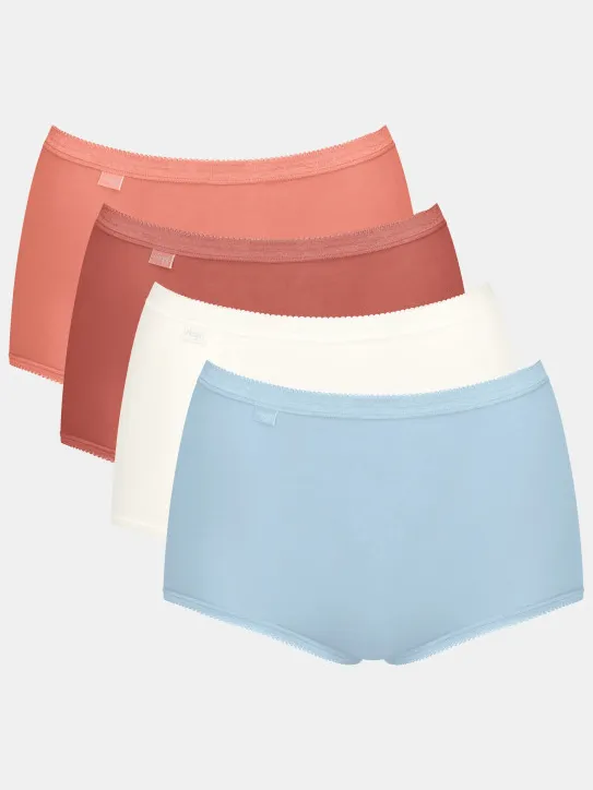 Sloggi Basic+ maxi 4-pack multi-colour v022 Roze