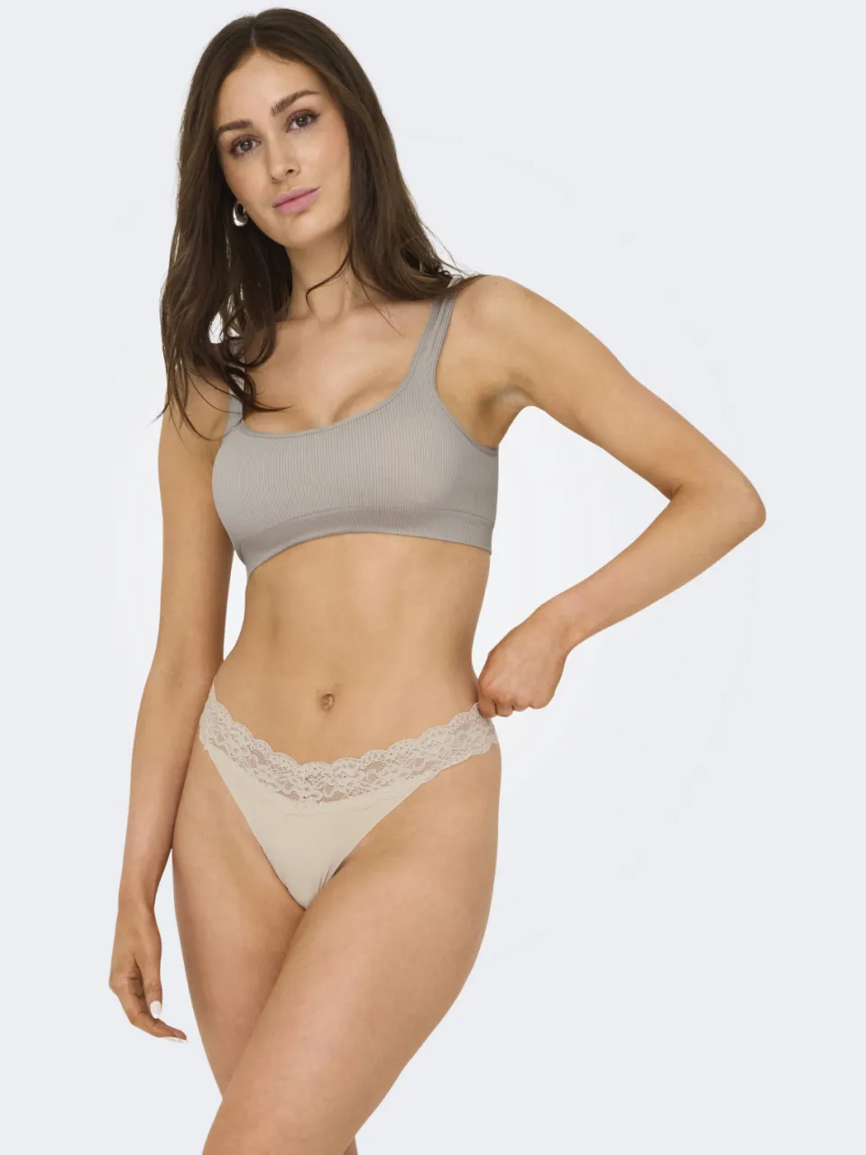 Only ONLCHLOE string beige