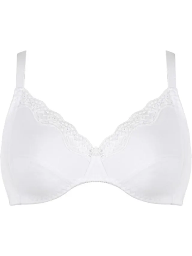 Naturana soft BH zonder beugels maat 75B wit